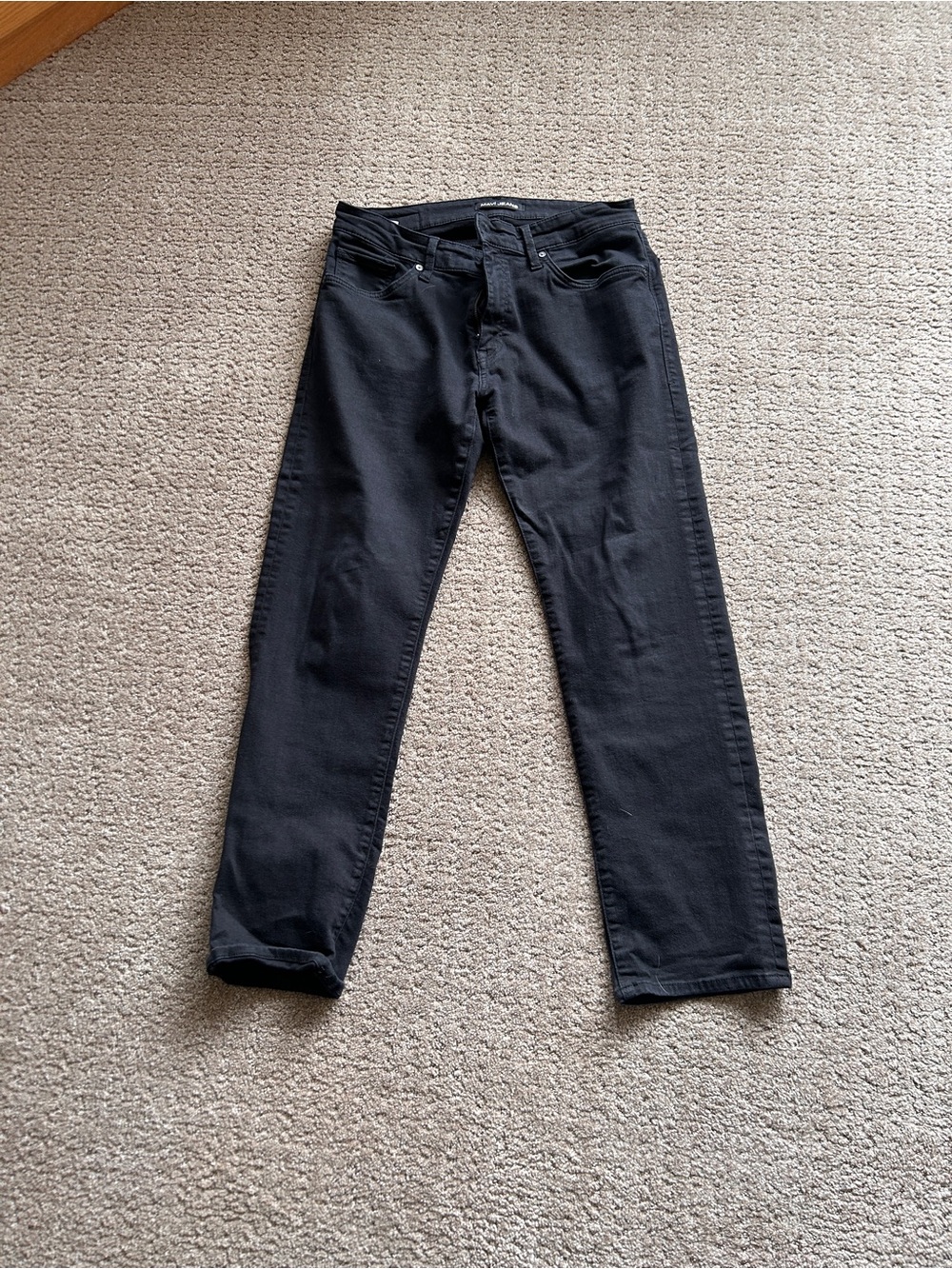 Mavi Men's Black Slim Straight Jeans 33/30